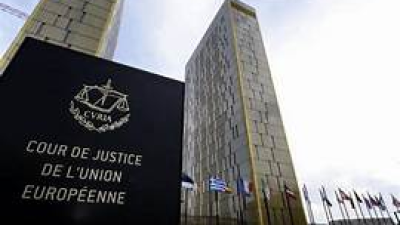 El reloj del TJUE (Tribunal de Justicia de la Unión Europea) atrasa