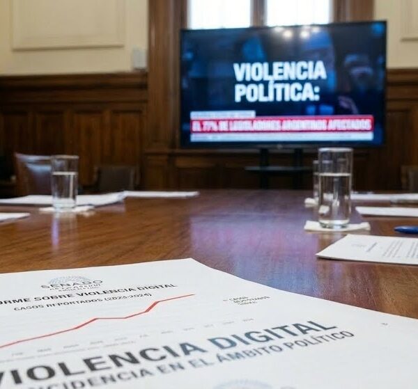 Violencia política en Argentina: el 77% de los legisladores sufrió acoso digital…