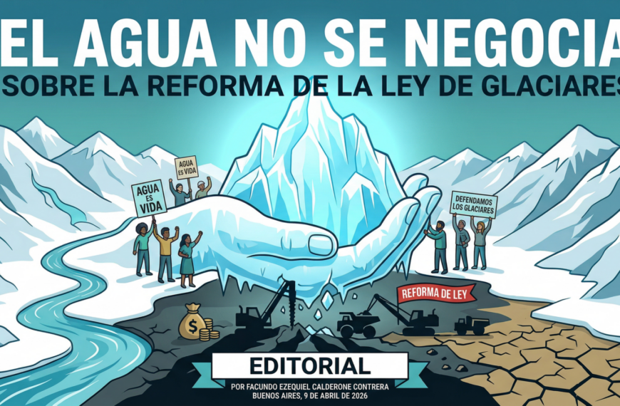 El agua no se negocia