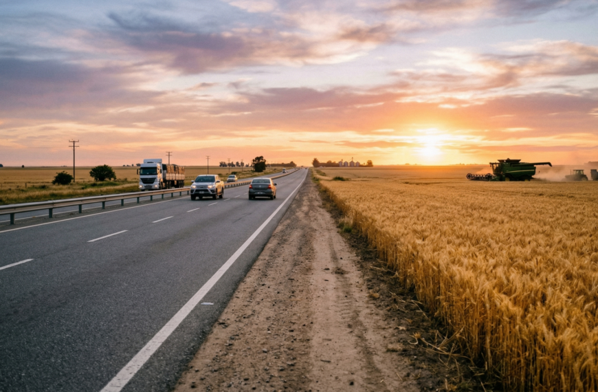 Sánchez Wrba impulsa un proyecto para habilitar el cultivo en banquinas de rutas nacionales