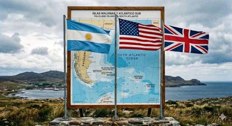 Reclamo de soberanía por las Islas Malvinas y postura del Reino Unido NCN