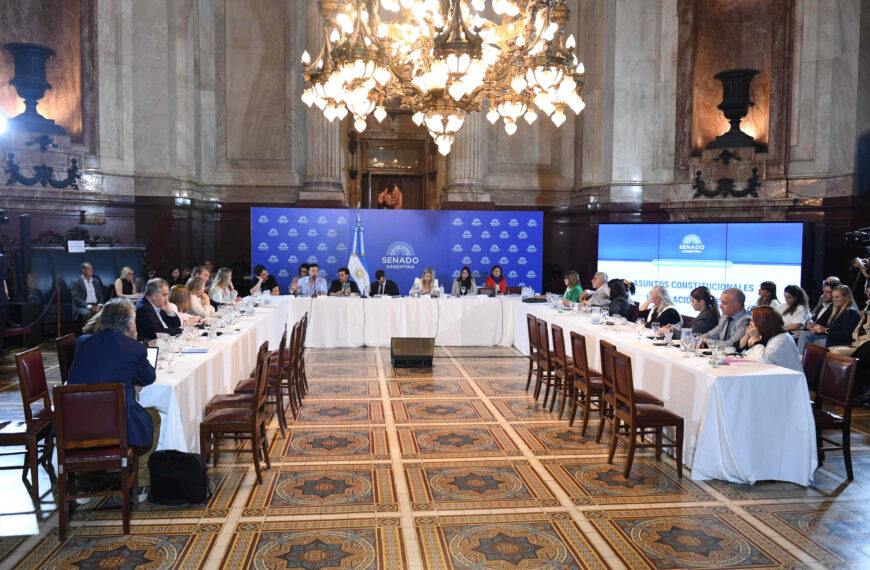 Reunión plenaria de las comisiones de Asuntos Constitucionales y Legislacin General, el 15 de de abril de 2026