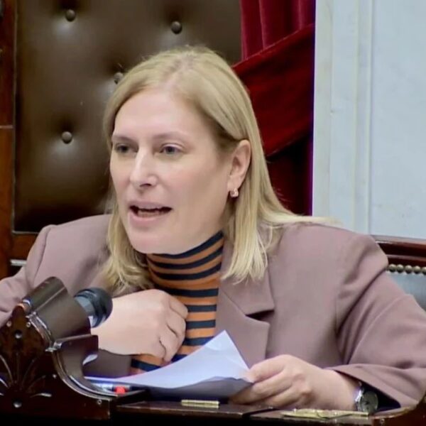 Gisela Scaglia interpela a Manuel Adorni en la Cámara de Diputados NCN