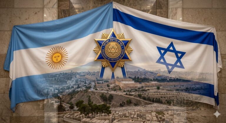 Javier Milei recibirá la Medalla de Honor Presidencial en Israel NCN