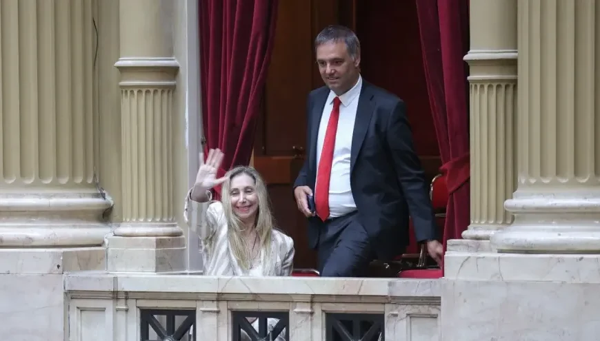 Manuel Adorni presenta su primer informe de gestión ante el Congreso de la Nación NCN.