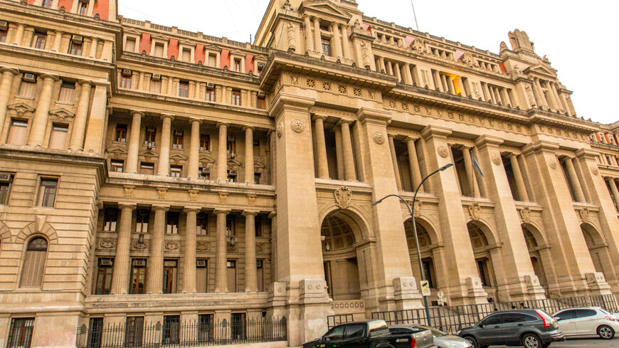 Fachada de la Corte Suprema de Justicia de la Nación NCN
