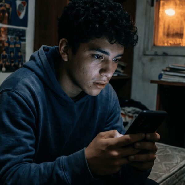 Adolescente frente a plataforma de apuestas online, eje del proyecto de ludopatía enviado al Senado argentino — NCN