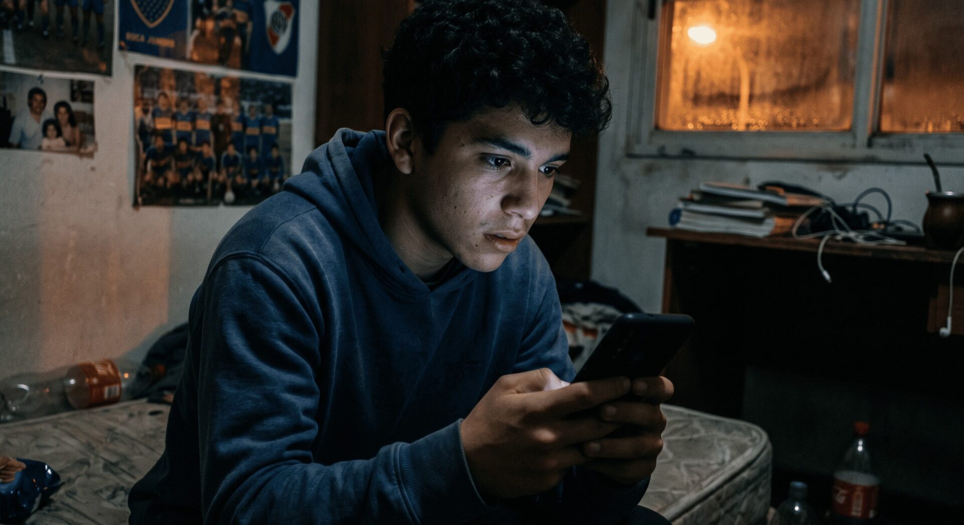 Adolescente frente a plataforma de apuestas online, eje del proyecto de ludopatía enviado al Senado argentino — NCN