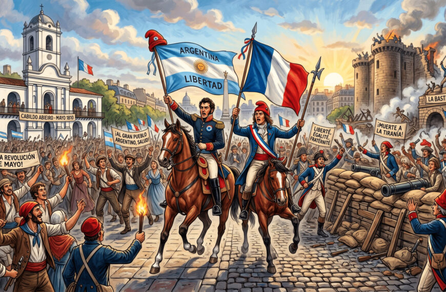 Revolución de Mayo vs. Revolución Francesa